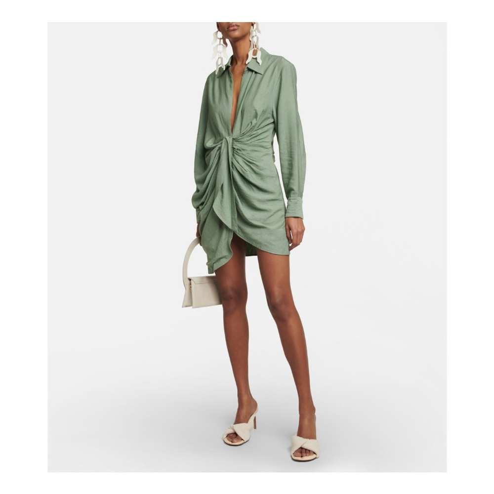 nwt Jacquemus La Robe Bahia dress in khaki